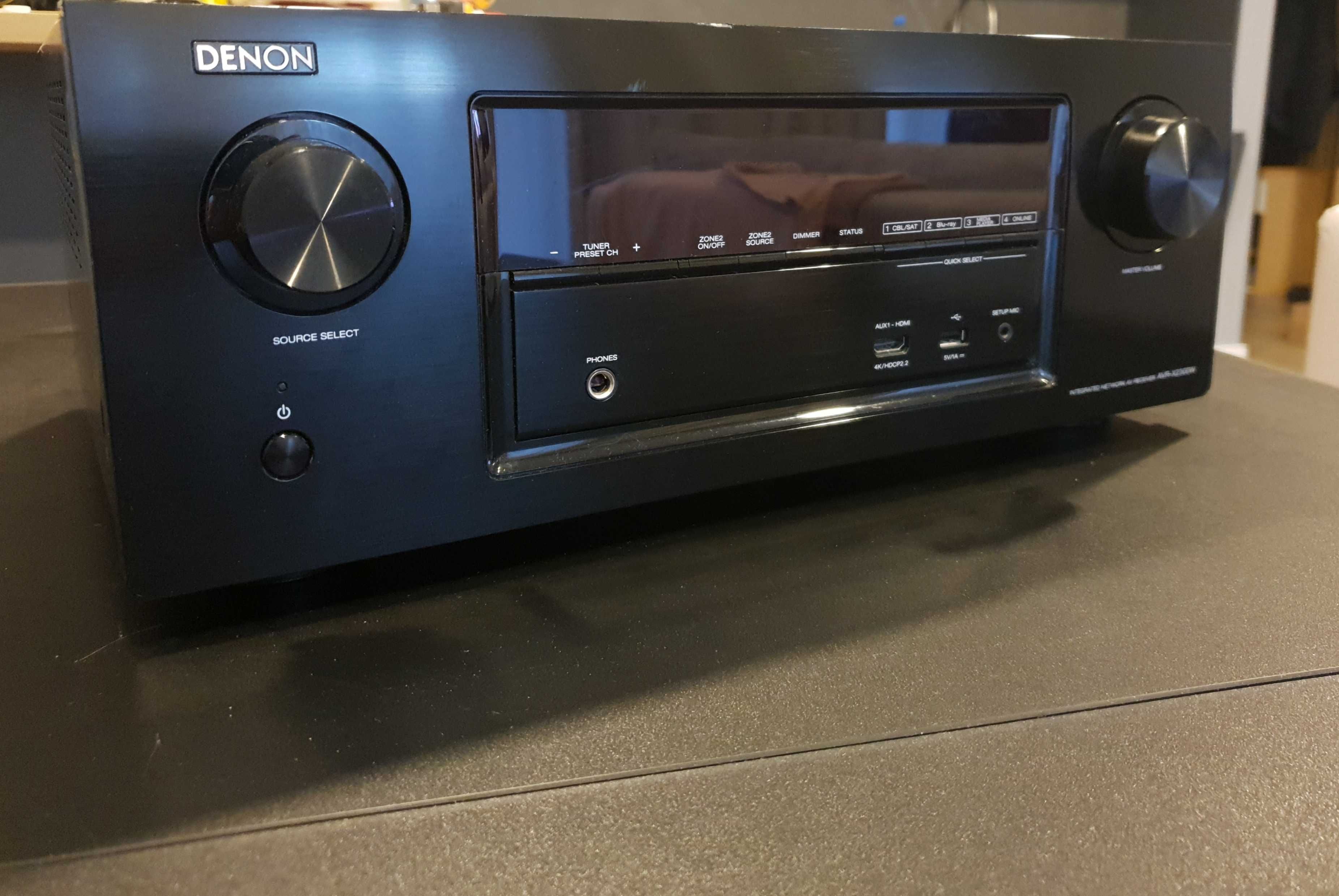 Amplituner Denon AVR-X2300W + 2xReference 801