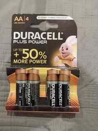 Батарейки duracell AA plus power