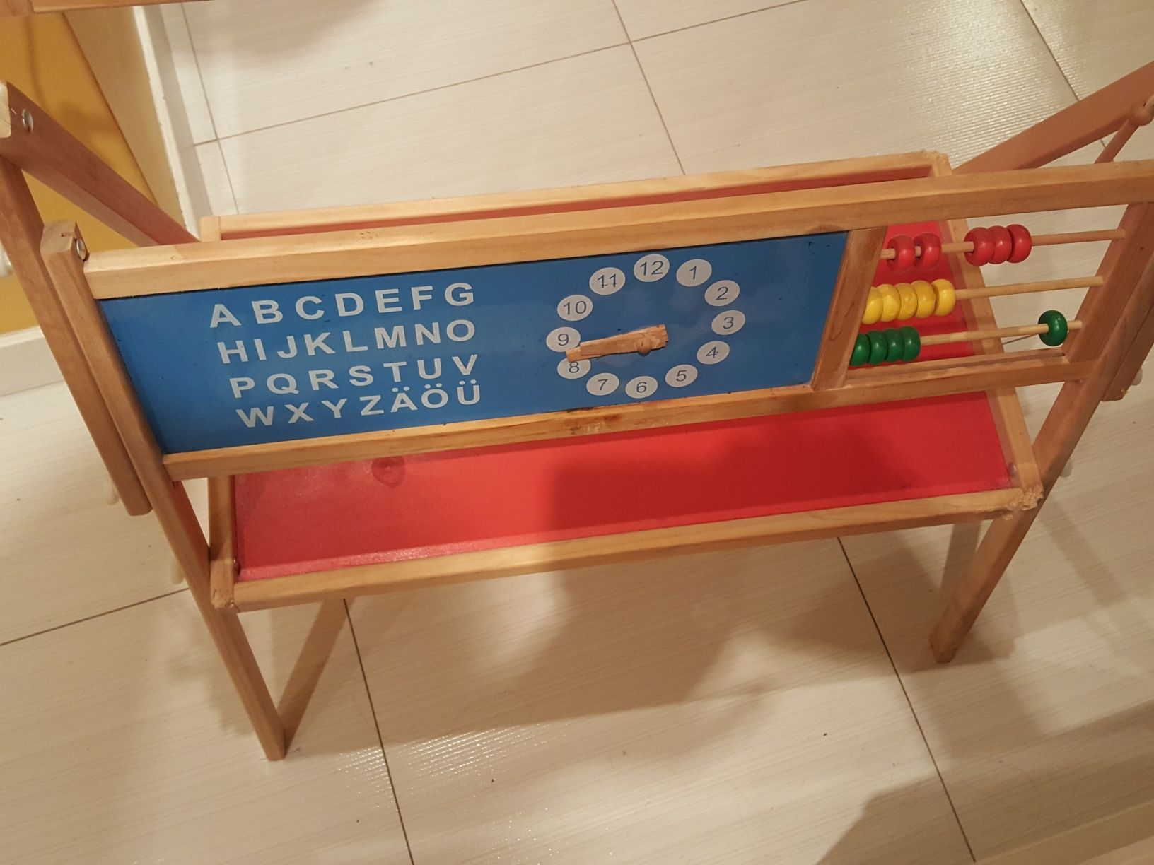 Tablica magnetyczna i do pisania kredą