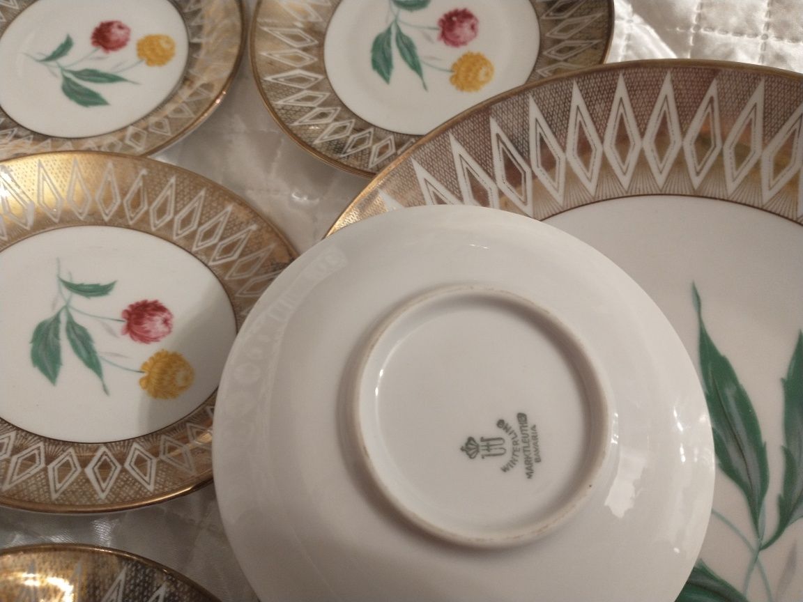 Winterling po 1950r. Porcelana do konfitury, kolekcjonerska