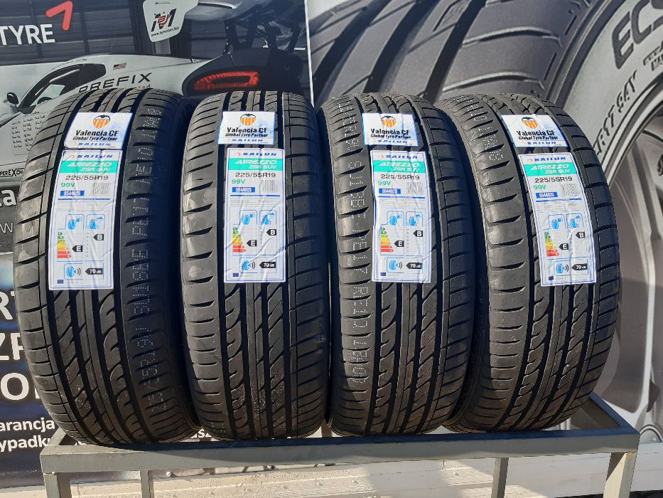 4xNowa Letnia 225/55 R19 SAILUN ATREZZO ZSR 99V XL Gwarancja