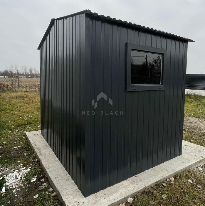 Schowek Domek Ogrodowy 2,5X2M Drzwi Okno Dach Dwuspadowy  Nb437