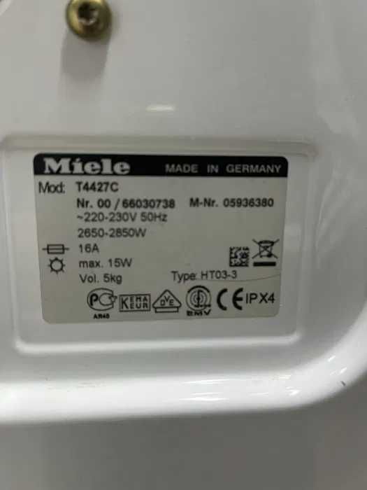 ДОСТАВКА! Надежная сушильная машина Miele Softtronic T 4427 C Гарантия