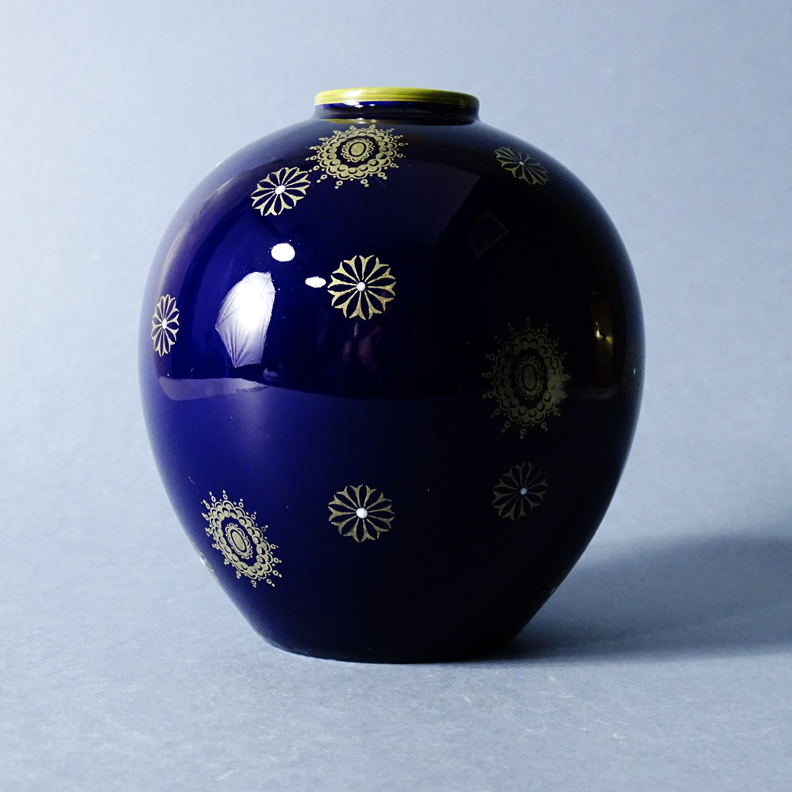 piękny koblatowy wazon porcelanowy lata 60/70-te