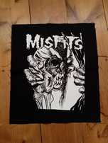 Ekran na kurtkę duża naszywka misfits