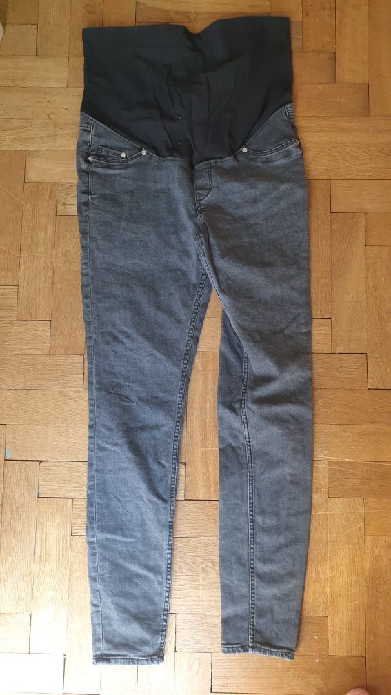 [Roz.L] spodnie jeansowe ciążowe, H&M mama