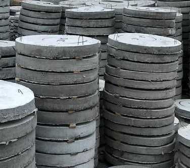 Залізо-бетонні кільця 80х96. Бетонні кільця