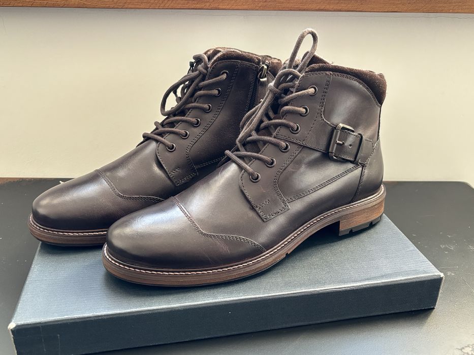 Botki męskie skórzane Pier One 41 nowe