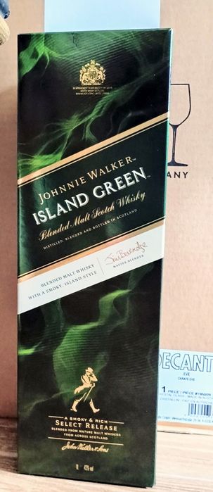 Johnnie walker karafka green