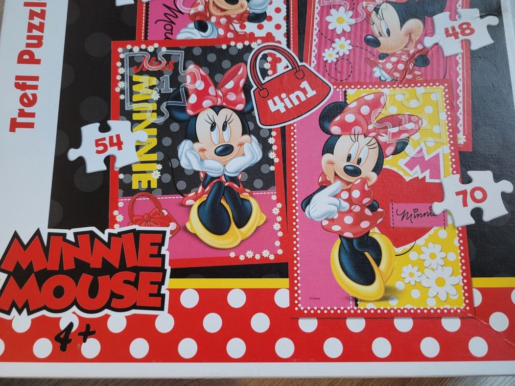 Puzzle Trefl Minnie mouse 4w1