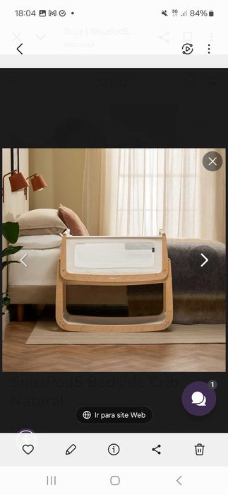 Berço Snuzpod 3 em 1