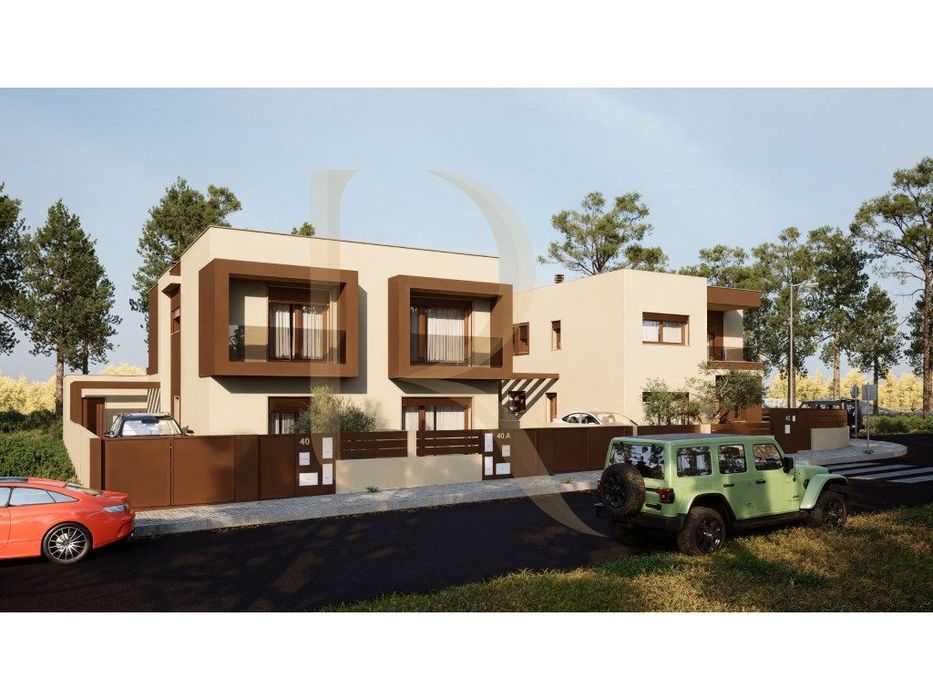 Moradia geminada T3 com piscina e anexo em Pinhal do General -Fernã...