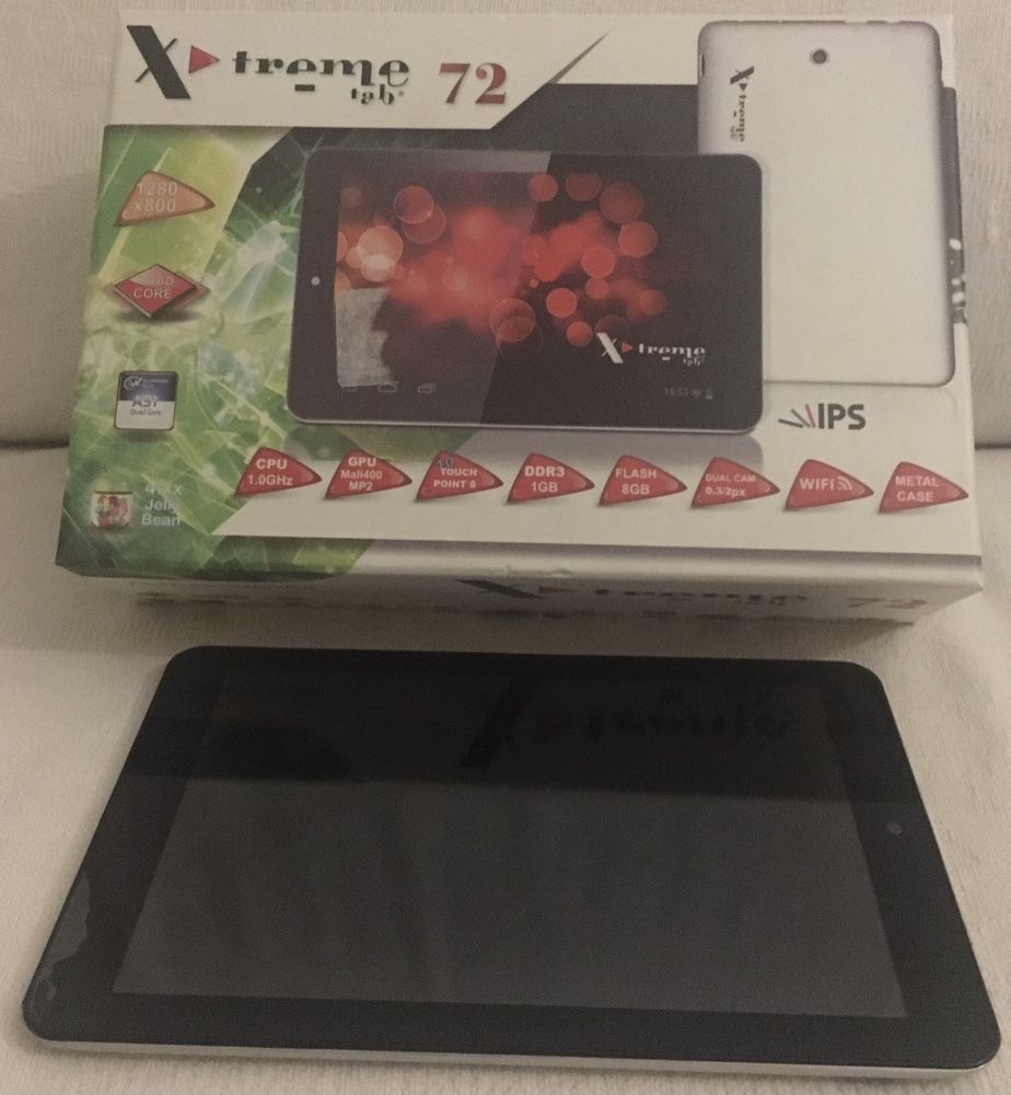 Tablet de 7 polegadas Xtreme com avaria liga mas nao arranca