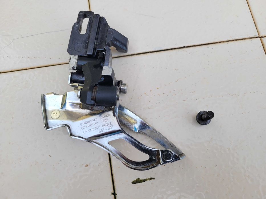 Desviador dianteiro Shimano SLX M661-10, 3X10-SPEED