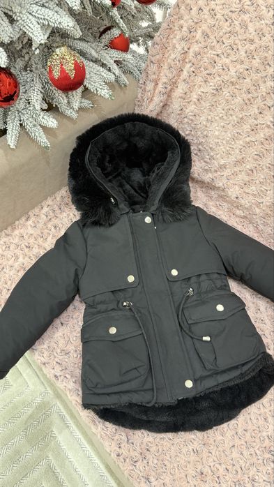 Курточка для дівчинки, курточка-шубка, парка