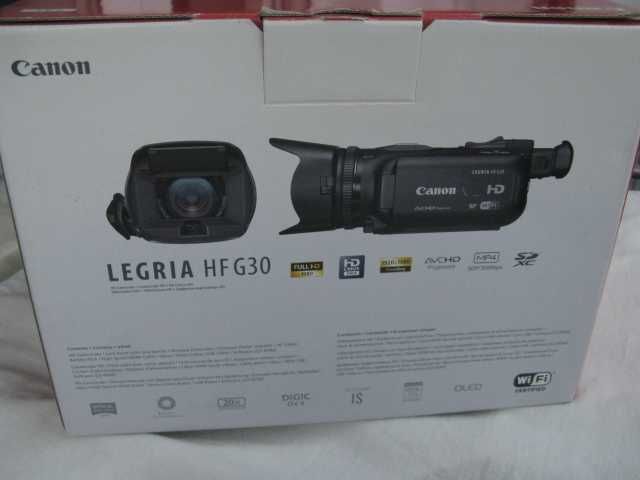 відеокамера Canon  LEGRIA HF G30 ( повний комплект)