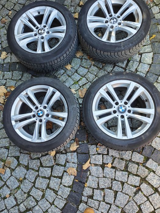 Koła r17 5x120 Zima 225/50 Continental Felgi BMW ET30
