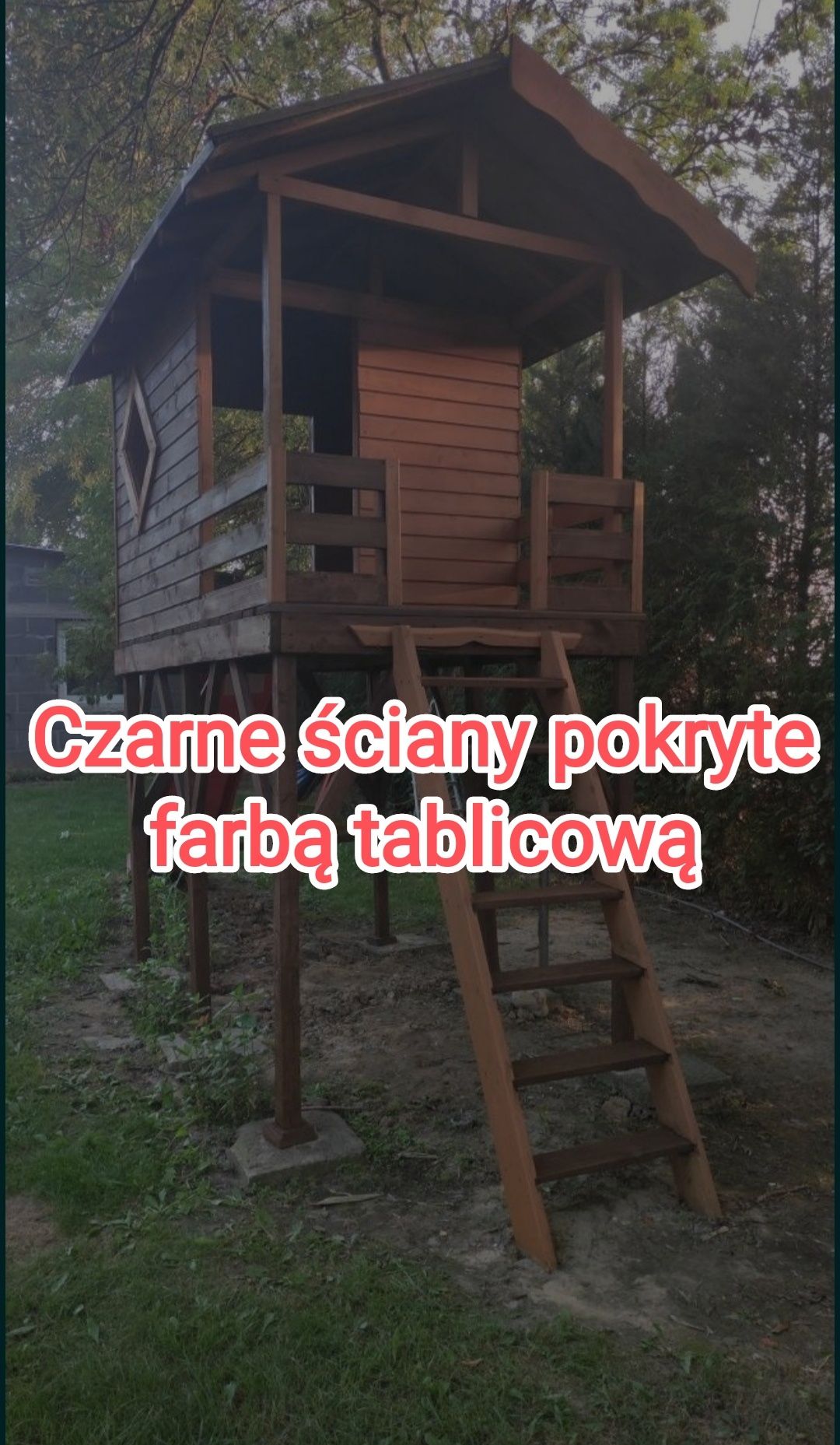 Ogrodowy domek dla dzieci