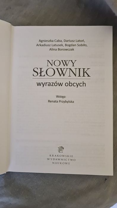 Słownik wyrazów obcych