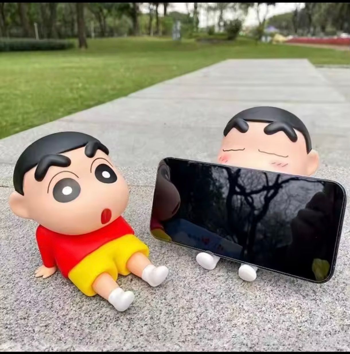 Anime crayon shinchan suporte telemóvel