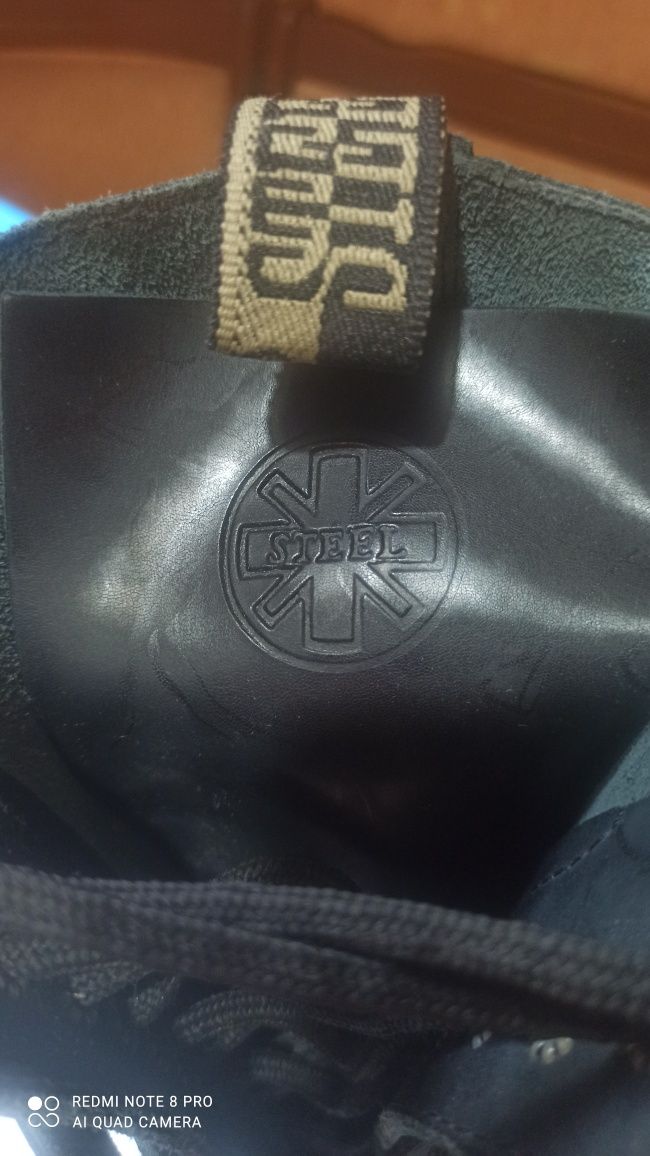 Сапоги женские STEEL, кожаные ОРИГИНАЛ!!!