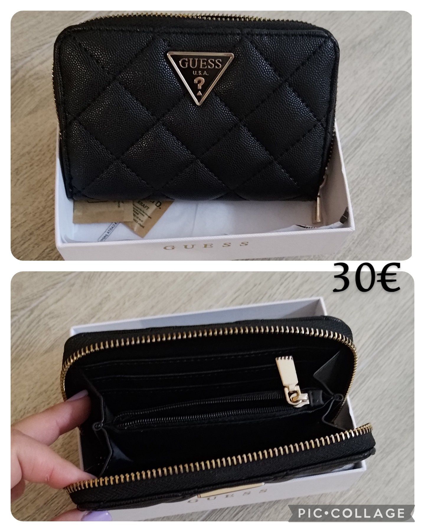 Porta moedas Guess e Tommy Hilfiger