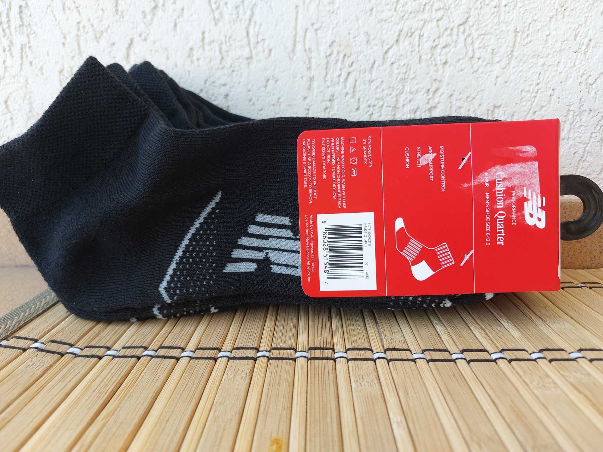 Носки спортивные New Balance. Упаковка. Оригинал.
