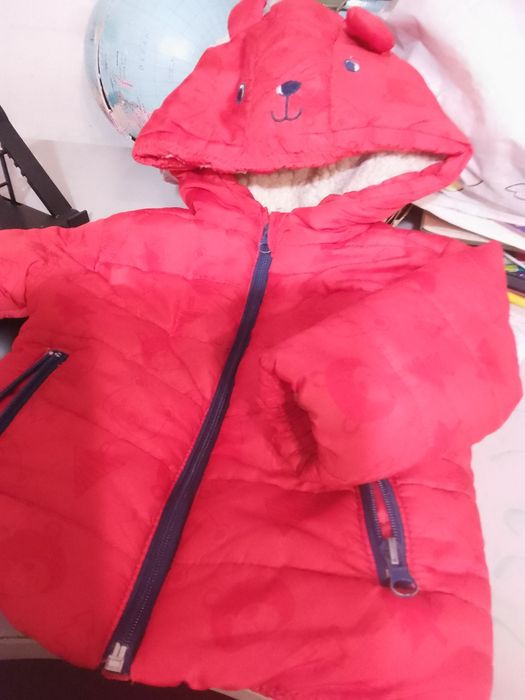 Курточка тепла осіння парка дичяча