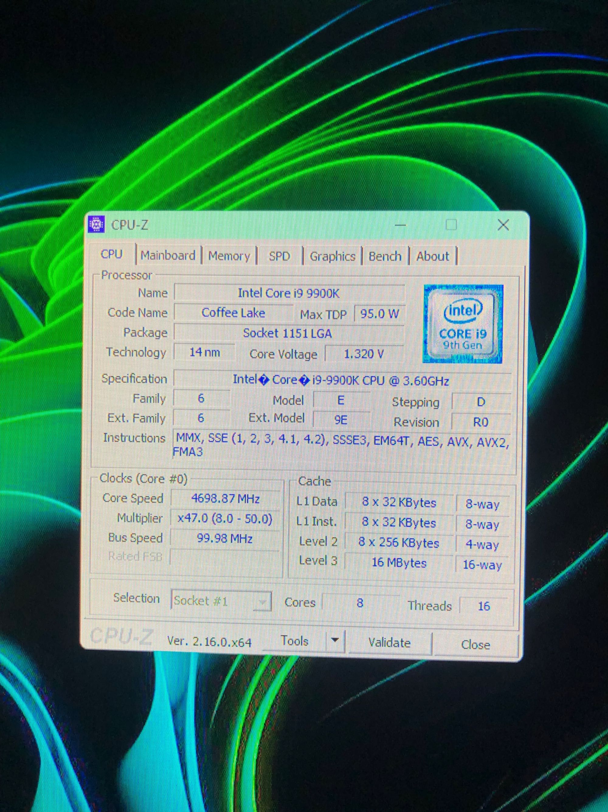Комплект Intel core i9 9900k gigabyte z390 gaming x 32 G-skill 4400