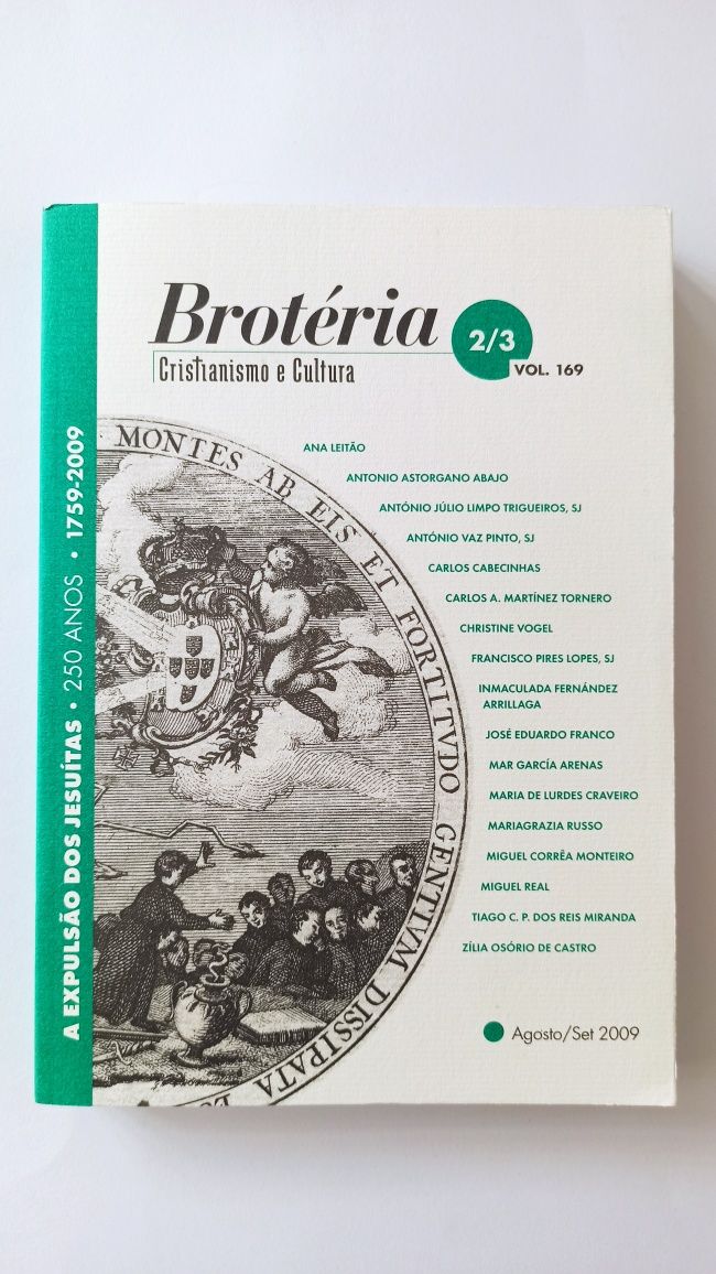 Brotéria – volume 169 (Agosto/Setembro de 2009)