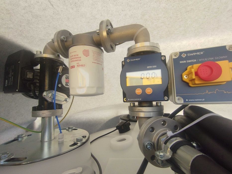 KAMIEŃSK MEGA PROMOCJA Dwupłaszczowy zbiornik SWIMER 1500 l Basic