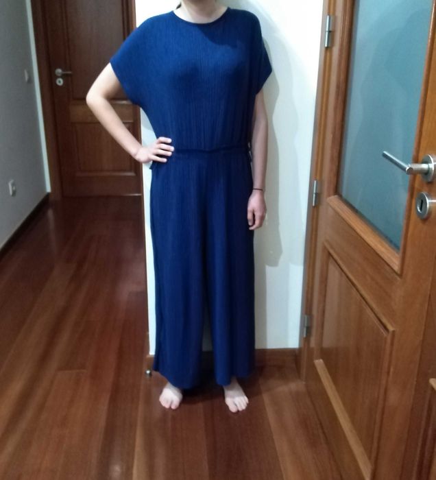 Macacão plissado Zara