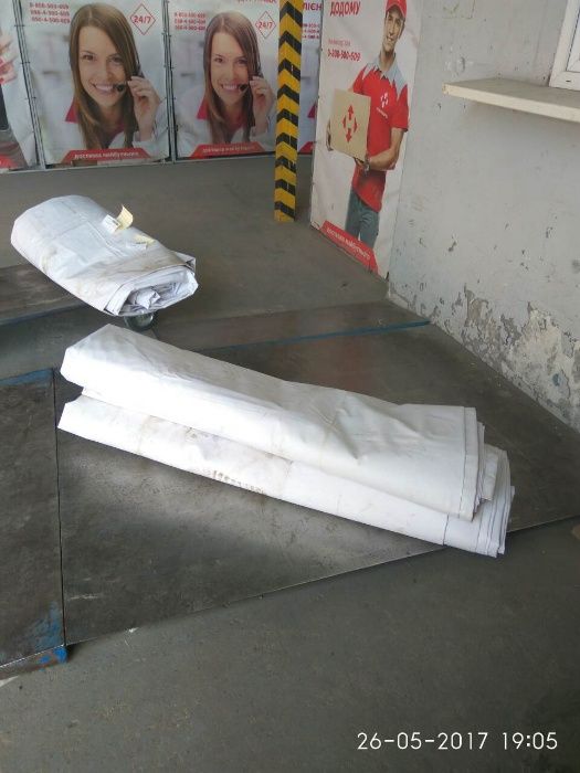 Продам тент брезент б/у