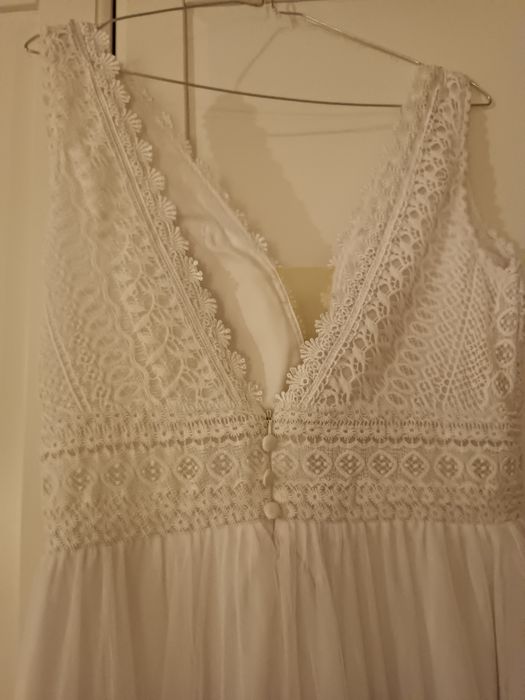 Suknia ślubna boho M/L