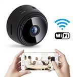 Mini Câmera de Vigilância 4x4cm, com ligação WiFi