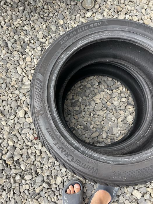 ‼️ 235.45r18 Kumho WinterCraft WP71 зимові шини колеса 2шт 2020 7,7мм