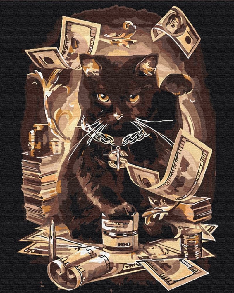 Картина по номерам Коты