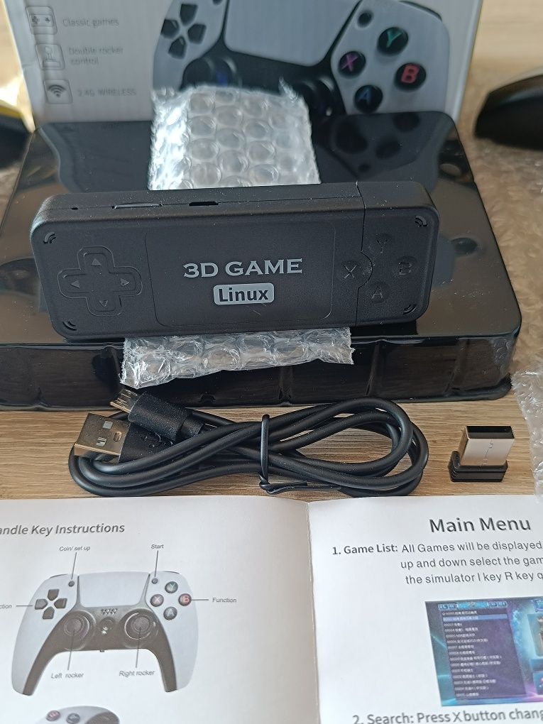 Game stick U9PRO 128gb emulator konsola Gameboy Nintendo PS1 PSP NOWY