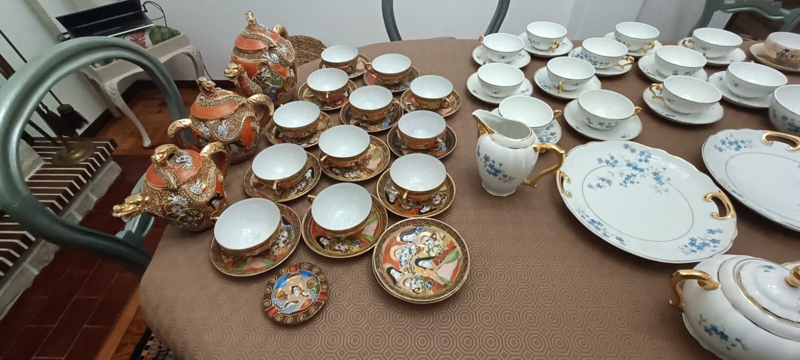 Serviço de chá japonês