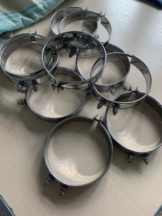 Слюдяной миканитовый хомутовый нагреватель. Кольцевой тен. ТЭН хомут