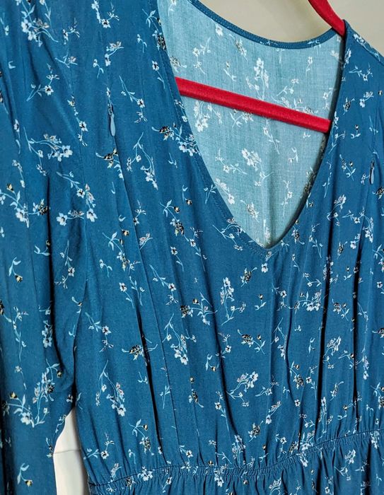 Sukienka ciążowa i do karmienia Lovely Dress Midi 3/4  milk & love