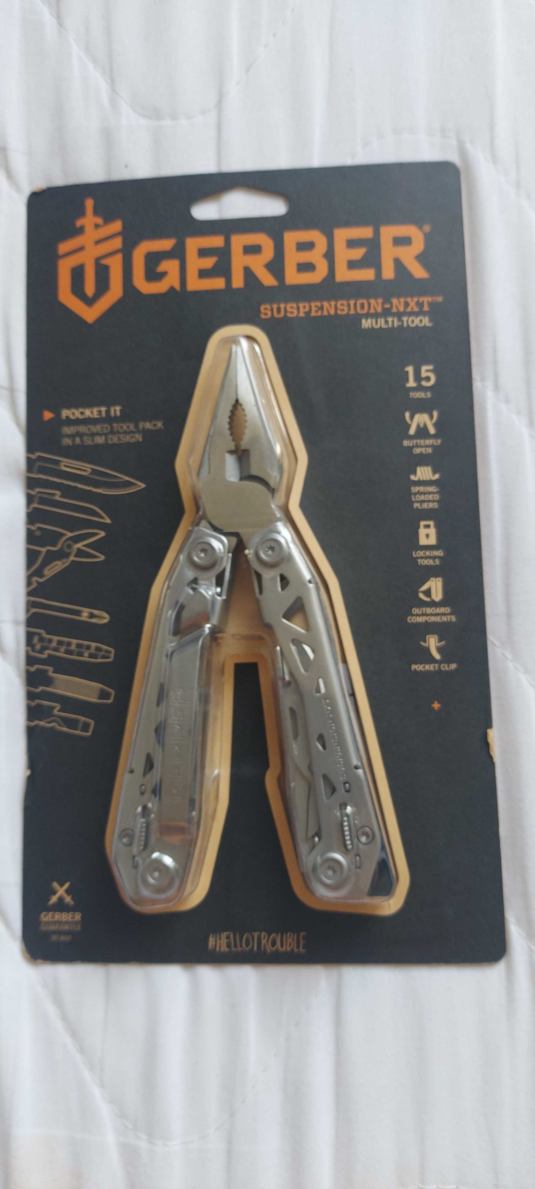 NOWY Multitool Gerber Suspension NXT 15 narzędzi