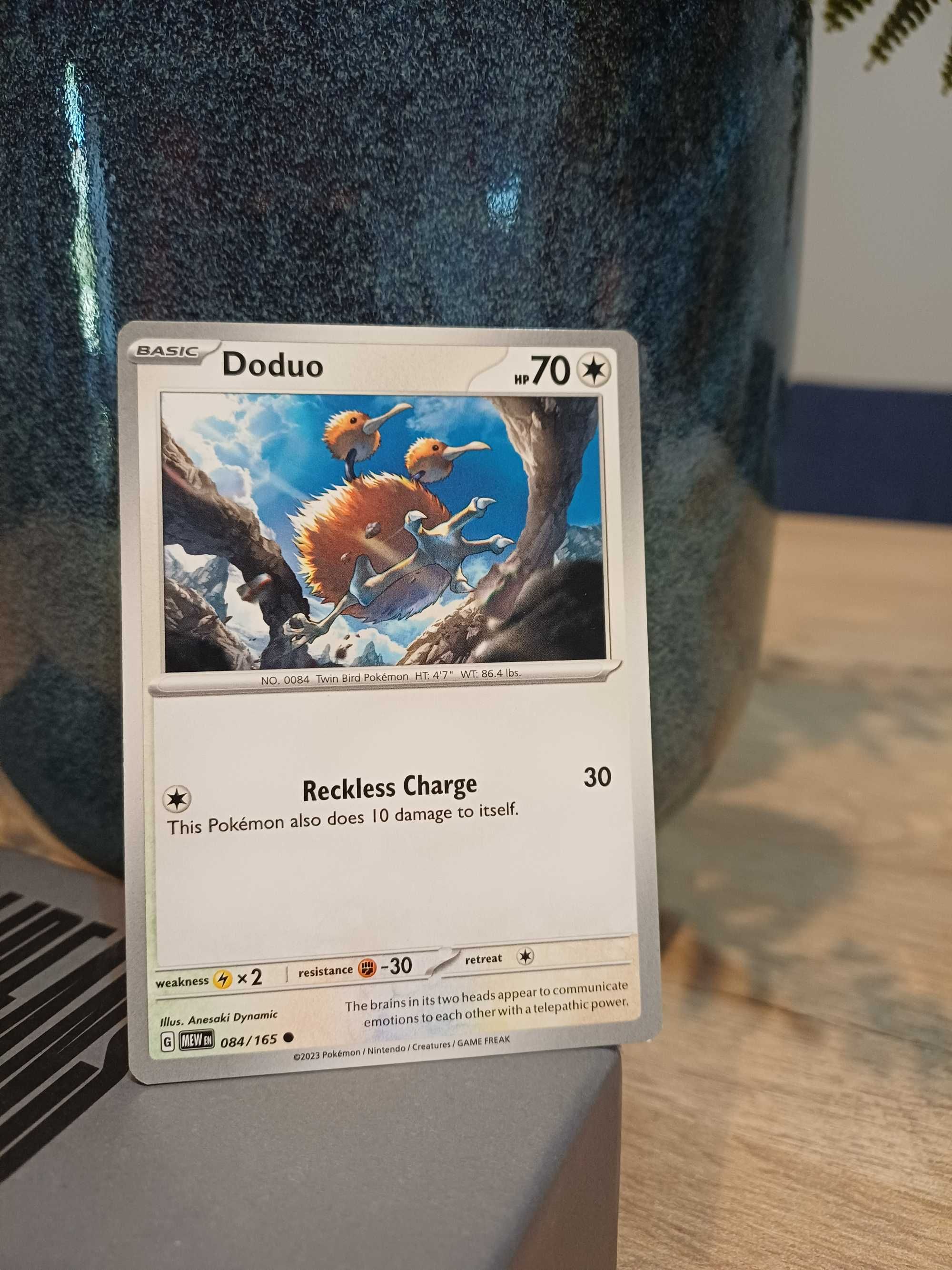 Carta Pokémon Doduo #84
