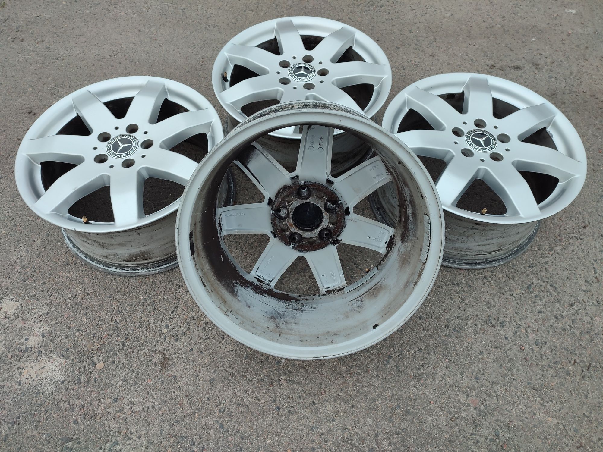 Оригінальні титанові дискі MERCEDES.R17,5/112et56.