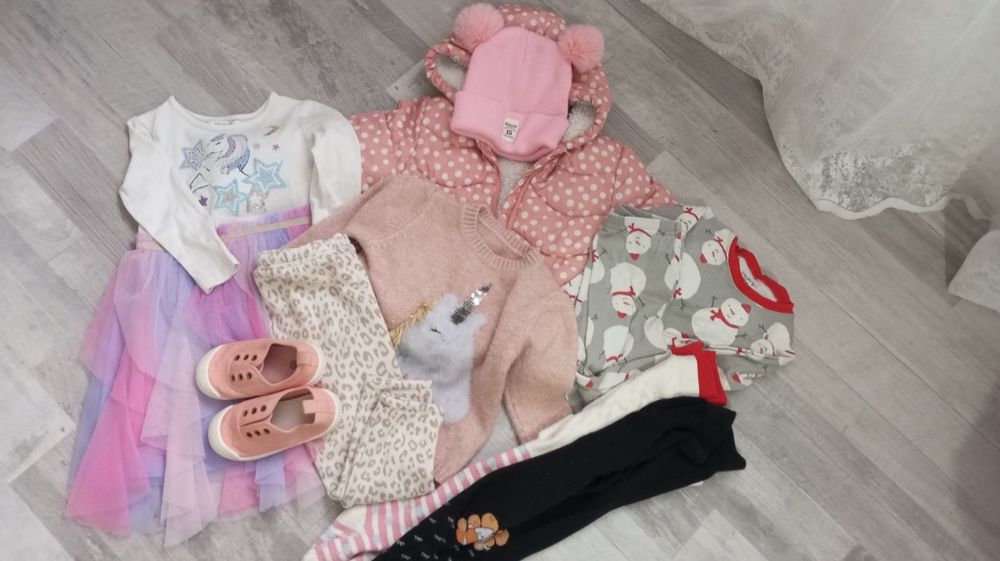 Пакет, набір ,лот, речі на дівчинку 86 дещо буде 92