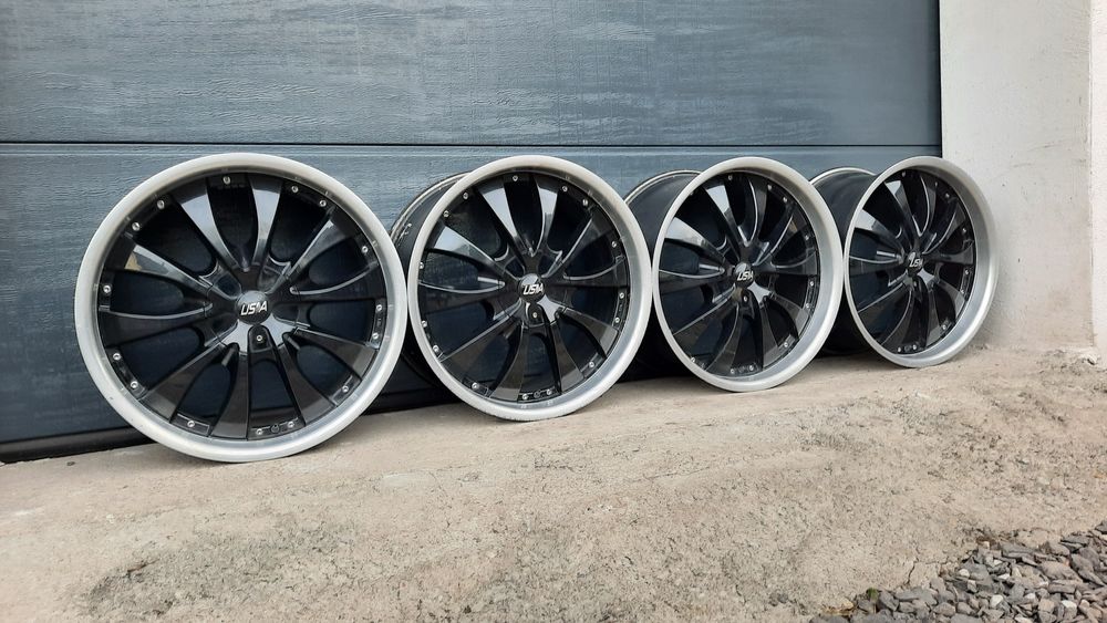4x Alufelgi 9.5x19" Audi 5x112 US Alloys Indianapolis