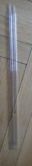 СССР Две стеклянные мед. пипетки 37 см