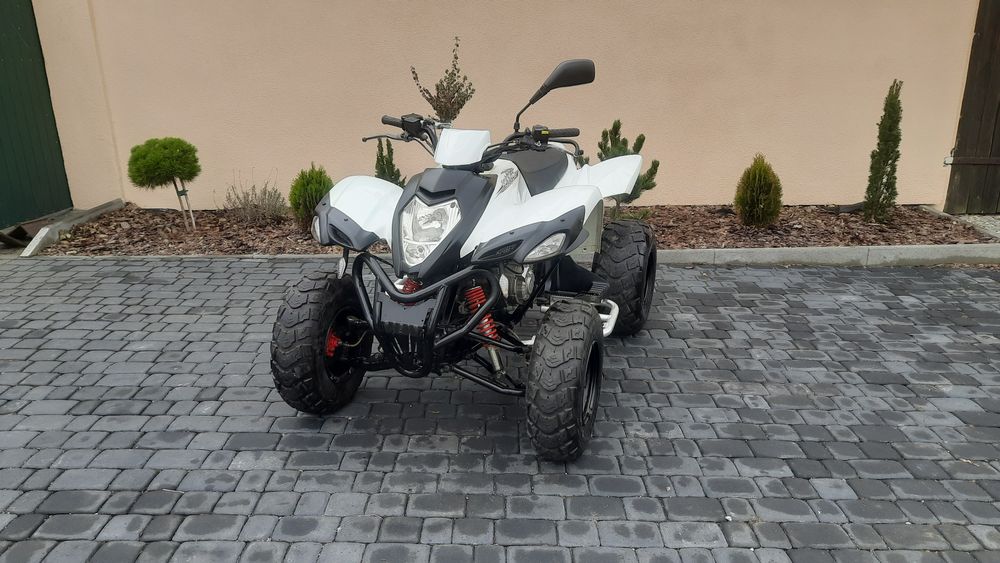 Quad Adly 300 Honda homologacja l7e rejestracja