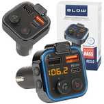 Transmiter FM zestaw głośnomówiący Bluetooth + QC3.0 + PD 20W 74-166#