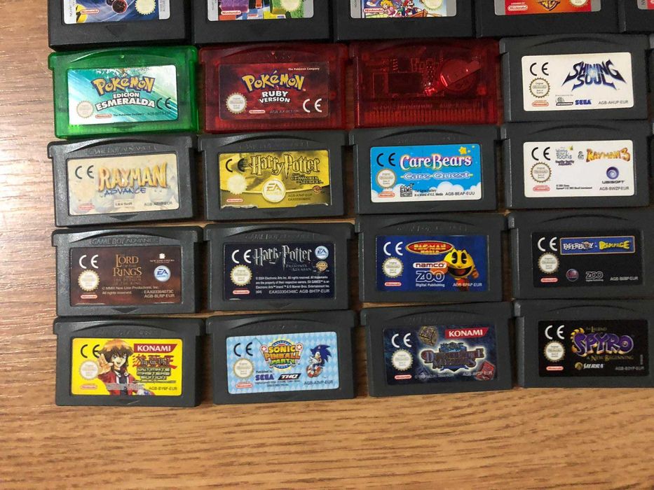 Jogos Gameboy Advance Game Boy Color SP GBA Nintendo